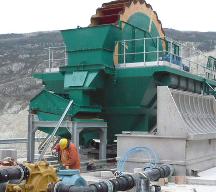 Hewaswater Engineering South West - Steel Fabrication, Metalwork Services, Steel Processing in the South West Bucket Wheel Classifier - Hewaswater Engineering South West